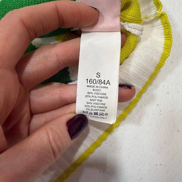 kate spade New York Spring Argyie Sweater Size Small - Picture 5 of 6